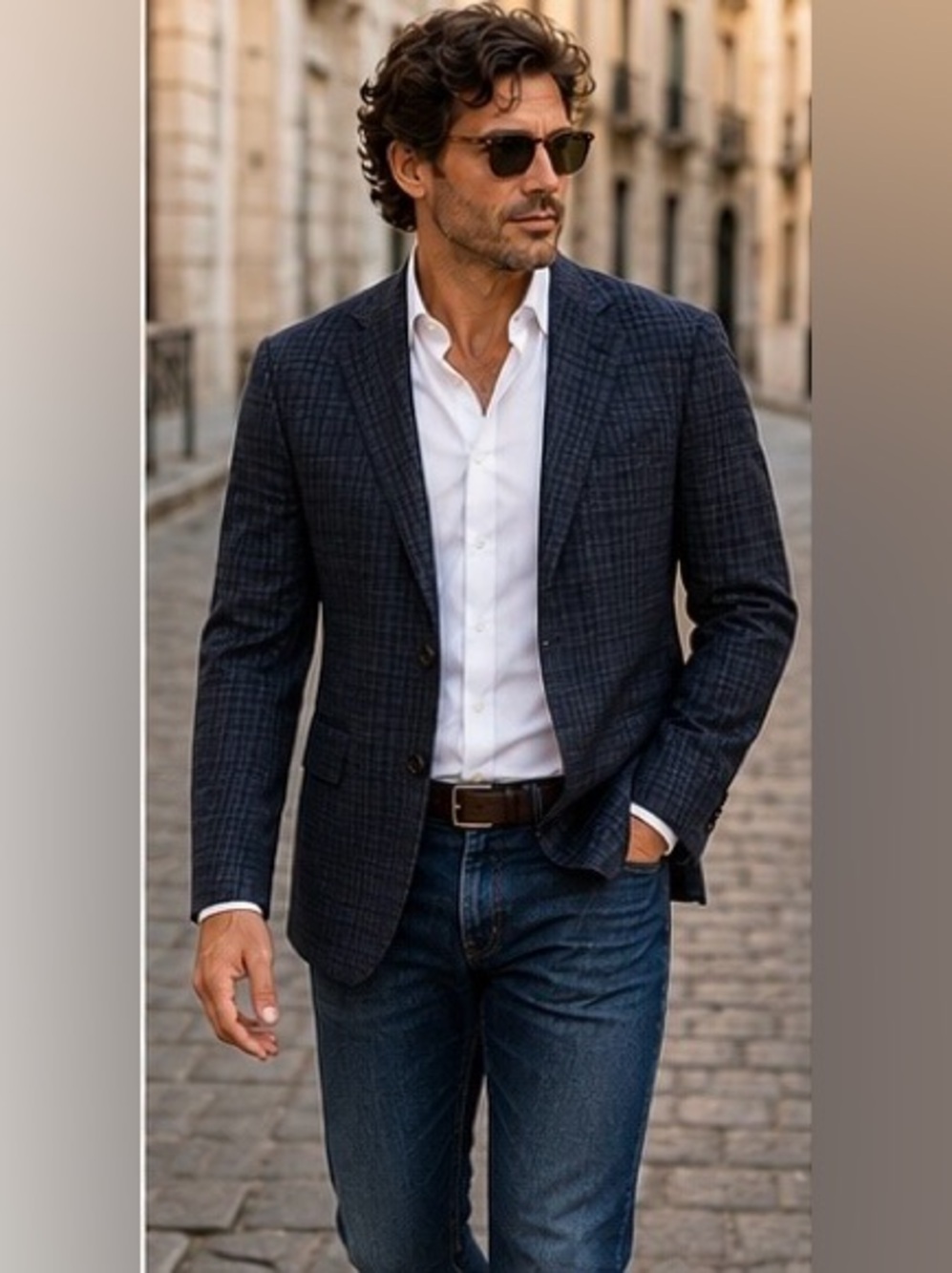 Canali Kei — Italian 100% Wool Blazer | Size 50 / US 40
